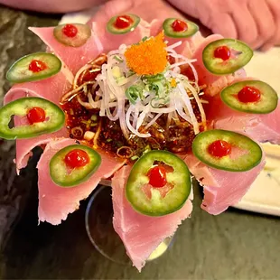 sushi tower and steakhouse