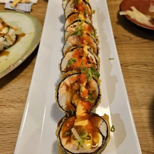 sushi and sashimi, food, sashimi, sushi