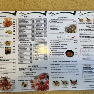 Menu part 2