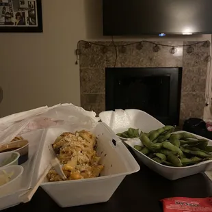 6 Pieces Fried California Roll Edamame