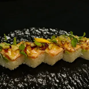 Pressed Salmon Sushi