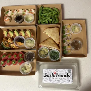 Grand Opening Sushi Trends Pack 11/9/23