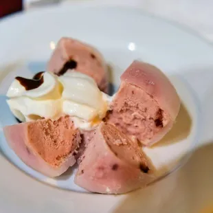 Red bean ice cream