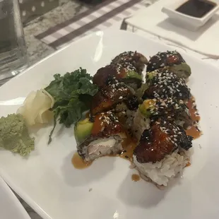 Fire Dragon Roll