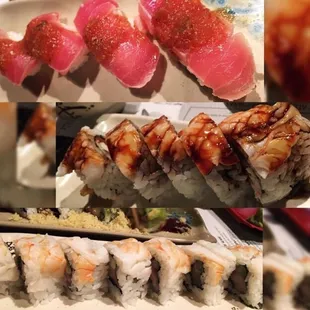 sushi and sashimi, food, sushi, sashimi