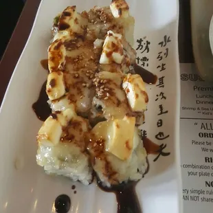 Japanese lasagna roll