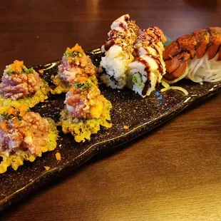 Toro Tartare &amp; Lobster Roll