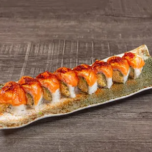 Cajun Salmon Roll
