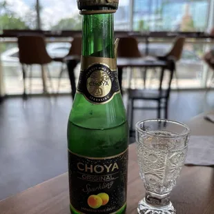 Sparkling Plum wine tastes like sweet moscato