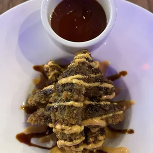 Avocado tempura