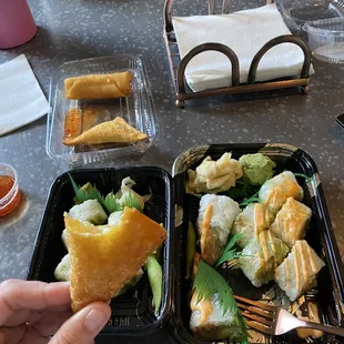 This dinner was so yummy!!! Best wontons in Brandon! We will be making this our sushi place!