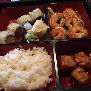 Shrimp Teriyaki Bento