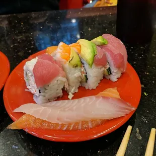 Rainbow roll