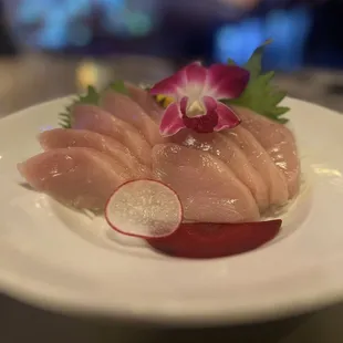 Yellowtail sashimi