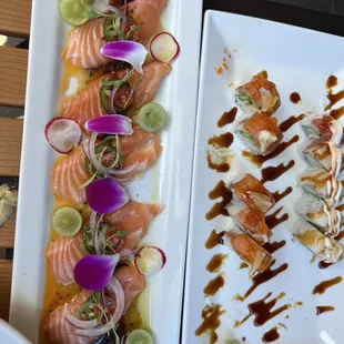 Salmon Carpaccio