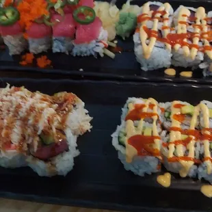 sashimi, sushi, food, sushi and sashimi