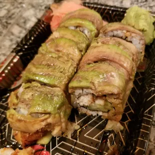 The rotten avocado used on my order yeserday..  This place should be put out of business