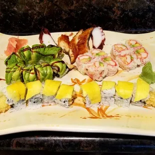 SQUID, Eel, Summer, Red California, Dragon