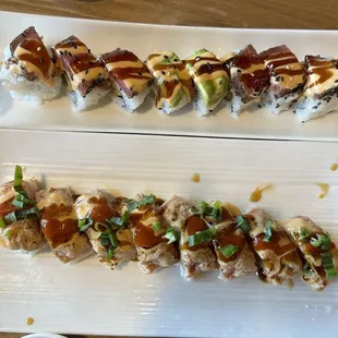 sushi and sashimi, interior