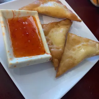 3 Piece Crab Rangoon