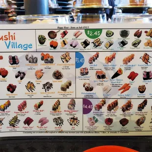 interior, sushi and sashimi