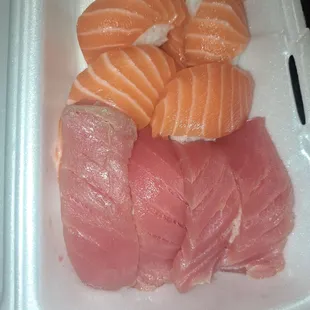 Tuna Nigiri, Salmon Nigiri