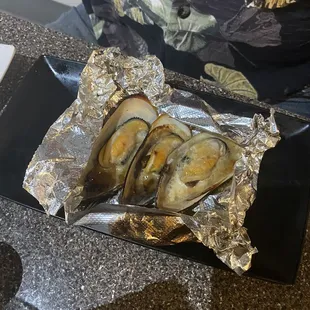 Baked Mussels