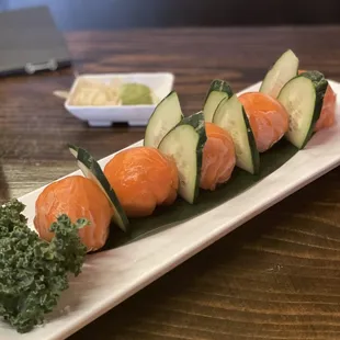 Salmon Cannon Ball Roll