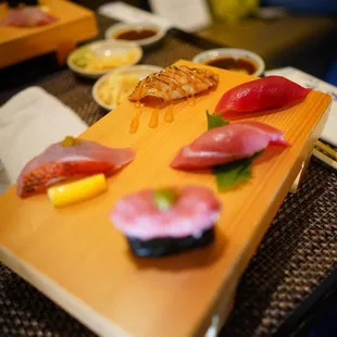 Miso Cod, Tuna, Negitoro