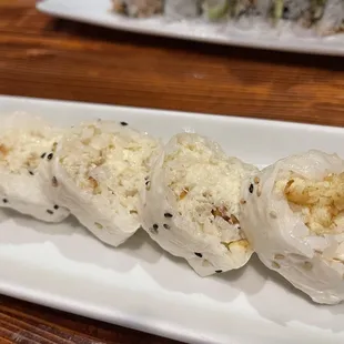 Baked Blue Crab Roll