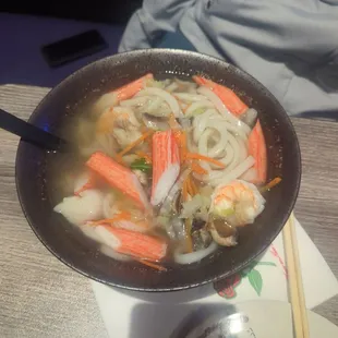 Seafood Udon