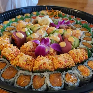 Spicy Roll Platter