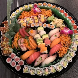 sushi platter C party tray