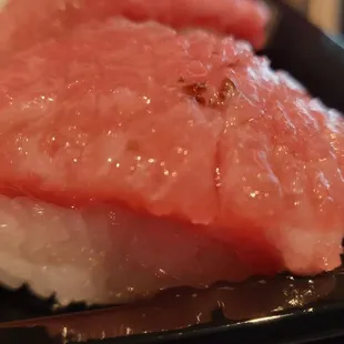 Toro tuna nigiri