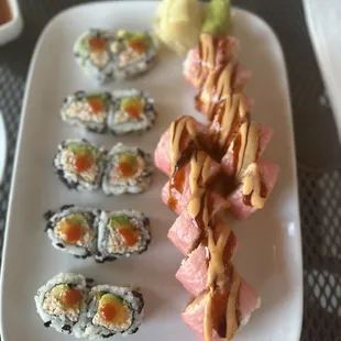 Left- Black Pearl. Right- spicy girl