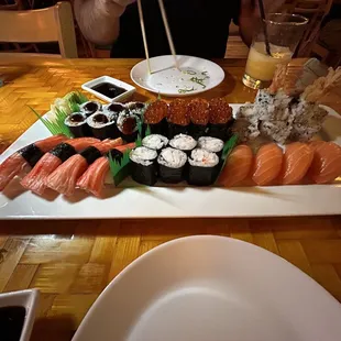 Ordered from the sushi menu