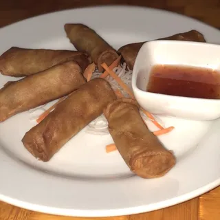 6 Pieces Thai Vegetable Mini Roll