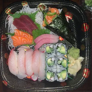 Sushi and Sashimi for 1