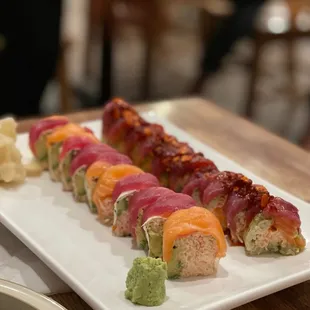 Low Carb roll and Samurai roll