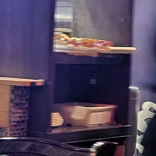 Food in window for 20 min