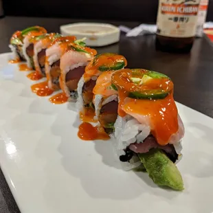 Crazy Yellowtail Roll