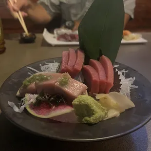 My beautiful sashimi plate!