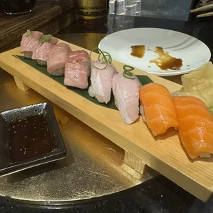 Various specialty Nigiri