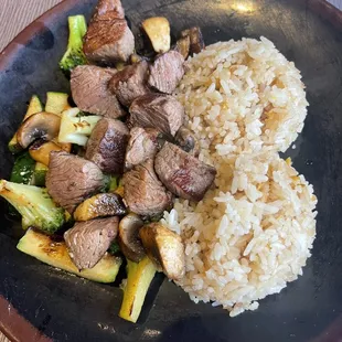 Filet mignon hibachi ( lunch portion)