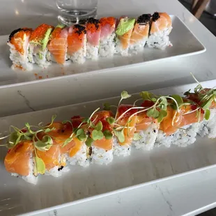 Rainbow top Copper canyon bottom.