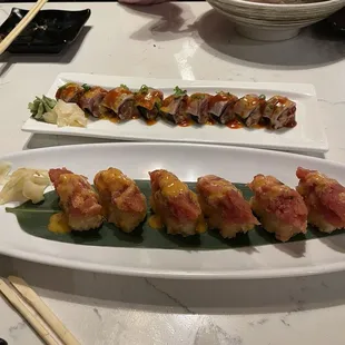 Crispy Rice Tuna Roll