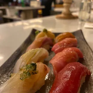 Nigiri platter