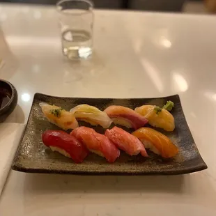 Nigiri platter