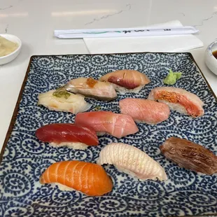 sushi, sushi and sashimi, sashimi, food