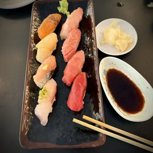 8 piece Nigiri platter